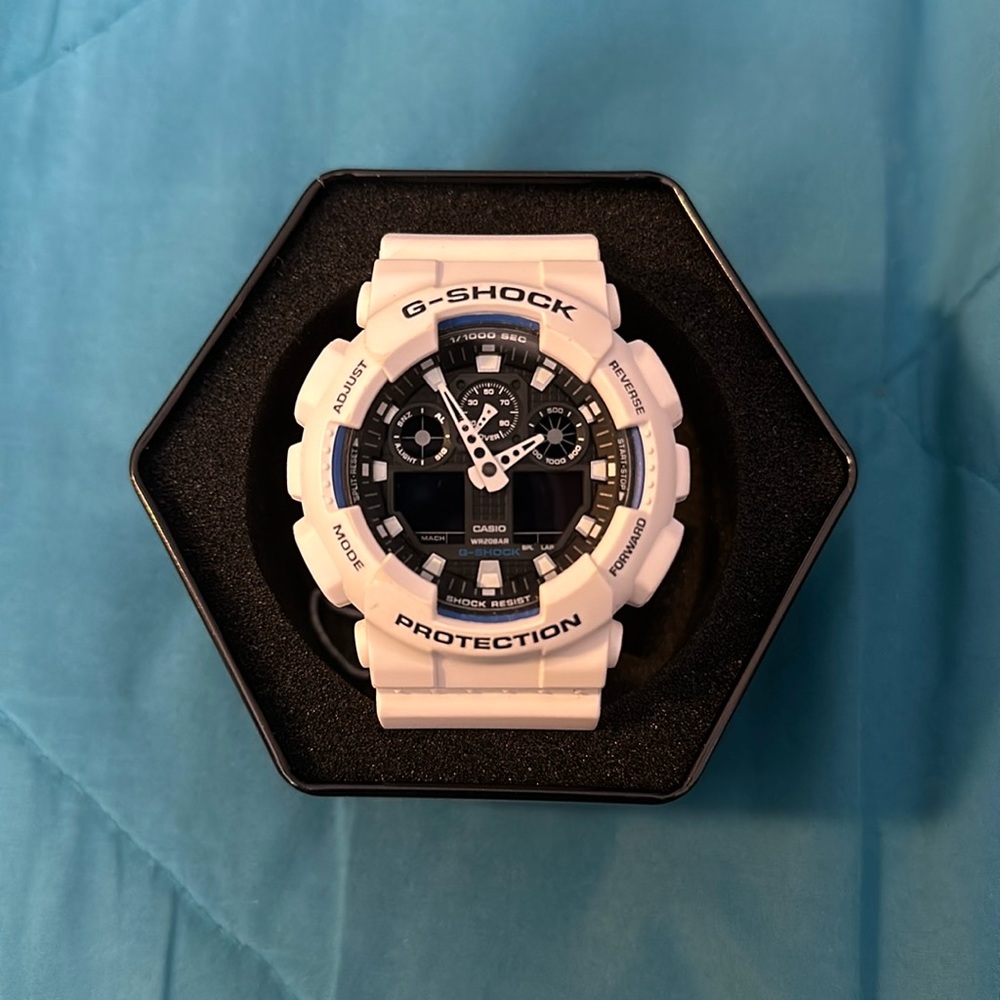 Casio Men’s G-Shock 5081 | White/Black/Blue